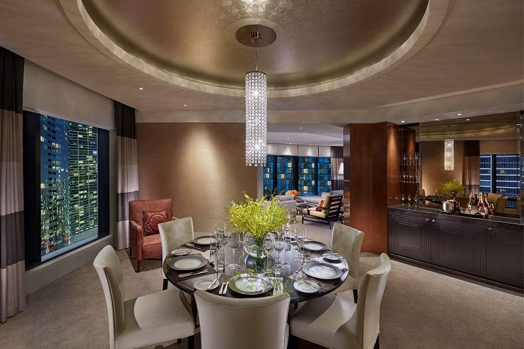 Crown Towers Melbourne Hotel Room photo The dining room of a suite at the Ritz-Carlton, Singapore