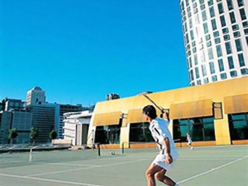 Crown Towers Melbourne Hotel Exterior photo Tennis at the Westin