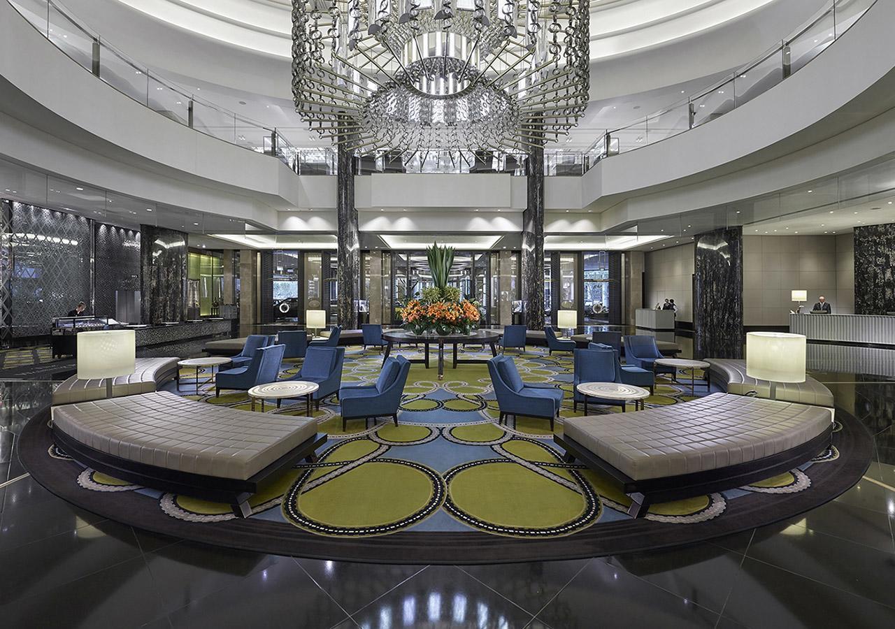 Crown Towers Melbourne Hotel Exterior photo The lobby of the hotel